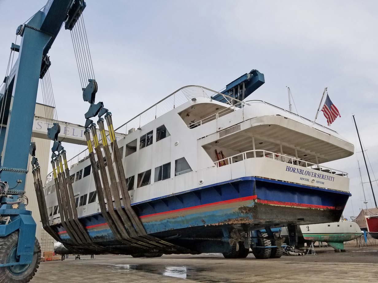 hornblower yacht deliveries